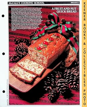 McCall's Cooking School Recipe Card: Breads 21 - Holiday Fruit-Nut Bread : Replacement McCall's R...