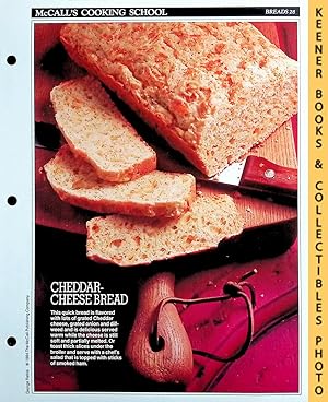 McCall's Cooking School Recipe Card: Breads 28 - Brethrens Cheese Bread : Replacement McCall's R...