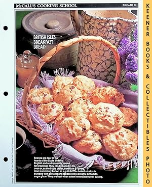 McCall's Cooking School Recipe Card: Breads 29 - Breakfast Scones : Replacement McCall's Recipage...