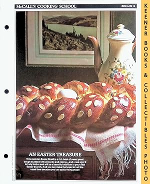 McCall's Cooking School Recipe Card: Breads 31 - Austrian Easter Braid : Replacement McCall's Rec...
