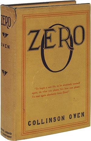 Seller image for Zero for sale by Between the Covers-Rare Books, Inc. ABAA