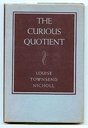Bild des Verkufers fr The Curious Quotient zum Verkauf von Between the Covers-Rare Books, Inc. ABAA