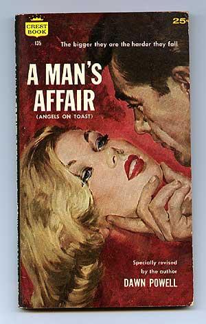 Seller image for A Man's Affair [Angels on Toast] for sale by Between the Covers-Rare Books, Inc. ABAA