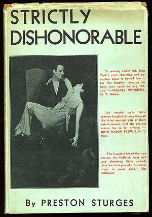 Bild des Verkufers fr Strictly Dishonorable zum Verkauf von Between the Covers-Rare Books, Inc. ABAA