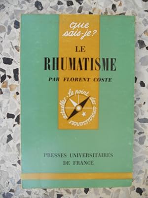 Seller image for Les rhumatisme for sale by Frederic Delbos