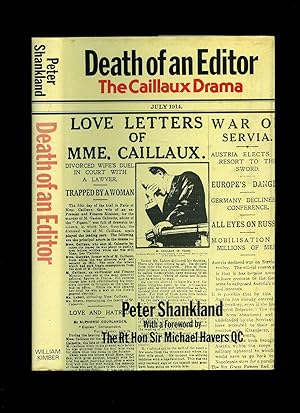 Seller image for Death of an Editor: The Caillaux Drama for sale by Little Stour Books PBFA Member