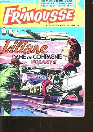 Seller image for FRIMOUSSE n205 : Liliane dame de compagnie volante for sale by Le-Livre