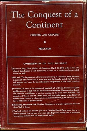 Immagine del venditore per Conquest of a continent, The. venduto da Kurt Gippert Bookseller (ABAA)