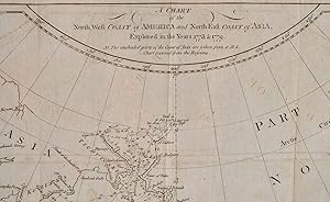 Chart of the north west coast of America and north east coast of Asia, A, explored in the years 1...