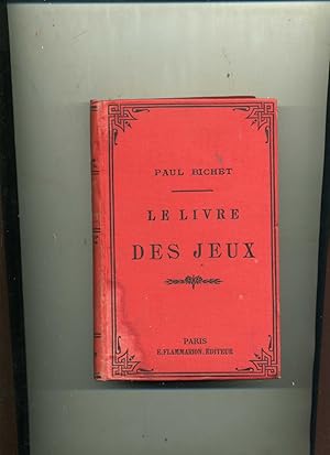 Bild des Verkufers fr LE LIVRE DES JEUX . Illustr par Henriot . Plus de 200 jeux diffrents . 150 dessins . zum Verkauf von Librairie CLERC