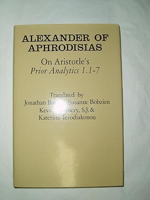 Immagine del venditore per On Aristotle's Prior Analytics 1.1-7 venduto da Expatriate Bookshop of Denmark