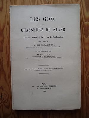 Les gow ou chasseurs du Niger. Legendes songai de la region de Tombouctou
