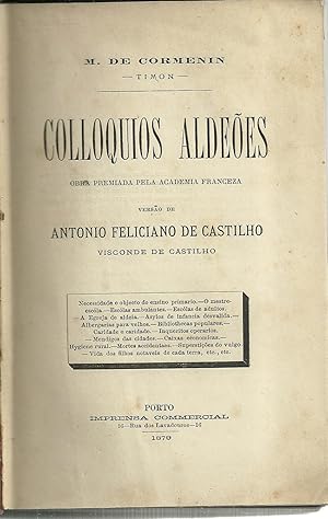 COLLOQUIOS ALDEÕES