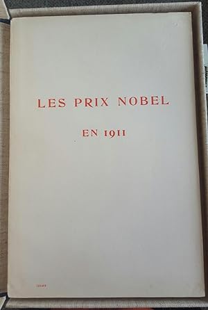 Imagen del vendedor de Les Prix Nobel en 1911. a la venta por Ted Kottler, Bookseller