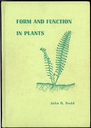 Immagine del venditore per Form and Function in Plants venduto da Inga's Original Choices