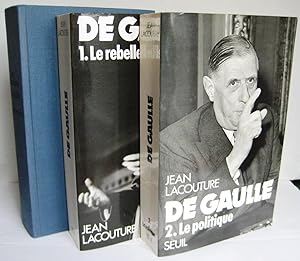 De Gaulle (I. Le Rebelle ; II. Le Politique ; III. Le Souverain). (Isbn 9782020069687-97820208933...