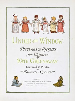 Bild des Verkufers fr Under the Window: Pictures and Rhymes for Children zum Verkauf von ERIC CHAIM KLINE, BOOKSELLER (ABAA ILAB)