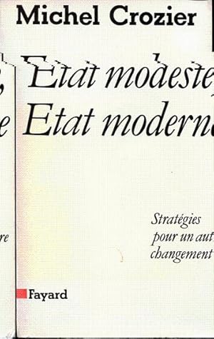 Image du vendeur pour Etat modeste, tat moderne. Stratgie pour un autre changement mis en vente par L'ivre d'Histoires