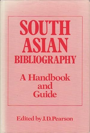 Seller image for South Asian Bibliography. A Handbook and Guide Compiled by the South Asia Library Group. for sale by Asia Bookroom ANZAAB/ILAB