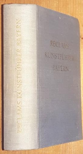 Baudenkmäler Bd. 1: Bayern. Bearb. von A. von Reitzenstein u. H. Brunner.