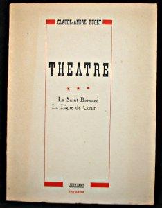 Seller image for Thtre, Le Saint-Bernard, La Ligne de Coeur for sale by Abraxas-libris