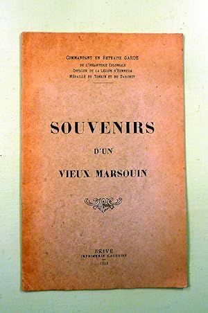 Souvenirs d'un vieux Marsouin.