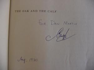 The Oak and the Calf : Sketches of Life in the Soviet Union (SIGNED)