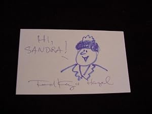 Seller image for SIGNED CARD for sale by Daniel Montemarano