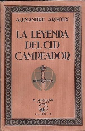 Imagen del vendedor de La leyenda del Cid campeador a la venta por LIBRERA GULLIVER