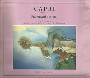 Immagine del venditore per Capri 1905 -1940 Frammenti postumi venduto da Antonio Pennasilico