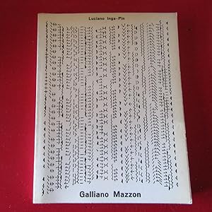 Image du vendeur pour Galliano Mazzon mis en vente par Antonio Pennasilico