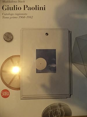 Imagen del vendedor de Giulio Paolini Catalogo Ragionato / Tomo Primo 1960 - 1982 / Tomo Secondo 1983 - 1999 a la venta por Antonio Pennasilico