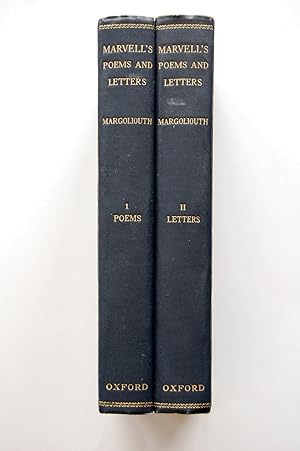 Imagen del vendedor de The Poems and Letters of Andrew Marvell a la venta por North Star Rare Books & Manuscripts