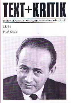 Text + Kritik ; H. 53/54 : Paul Celan.