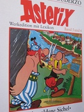 Image du vendeur pour Asterix Werkedition mit Lexikon Band 5 und 6 Die goldene Sichel, Tour de France mis en vente par Alte Bcherwelt