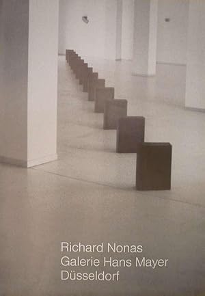 Richard Nonas. Ausstellungsplakat.