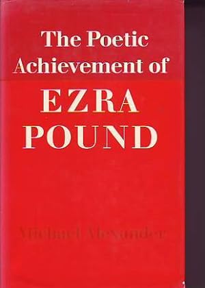 Seller image for THE POETIC ACHIEVEMENT OF EZRA POUND for sale by Studio Books