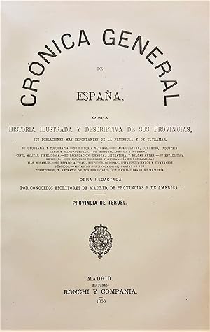 Crónica de la Provincia de Teruel.