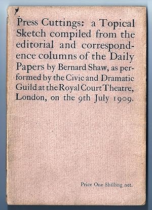 PRESS CUTTINGS: A TOPICAL SKETCH COMPILED FROM THE EDITORIAL AND CORRESPONDENCE COLUMNS OF THE DA...