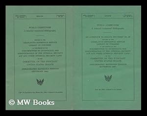 Seller image for World Communism : a Selected Annotated Bibliography (Bibliographic Materials through September 1963). Complete in Two Volumes for sale by MW Books