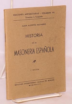 Historia de a masoneria Española