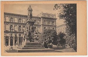 Wien, Schiller-Denkmal. Vienna, Monumentof Schiller. Vienne, Le Monument de Schiller.