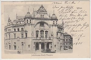 Bild des Verkufers fr Wien. Jubilums-Stadt-Theater. zum Verkauf von Antiquariat Burgverlag