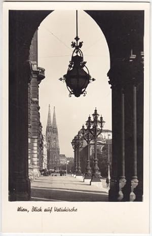 Wien, Blick auf Votivkirche.