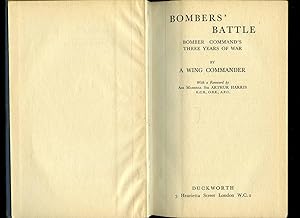 Imagen del vendedor de Bombers' Battle: Bomber Command's Three Years of War a la venta por Little Stour Books PBFA Member