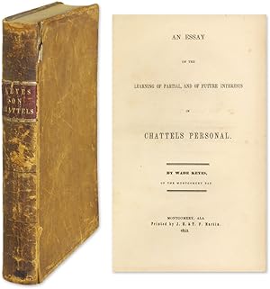 Seller image for An Essay on the Learning of Partial, And of Future Interests in. for sale by The Lawbook Exchange, Ltd., ABAA  ILAB