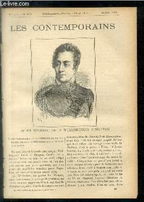 Seller image for Arthur Wellesley, duc de Wellington (1769-1852). LES CONTEMPORAINS N192 for sale by Le-Livre