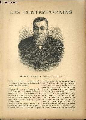 Seller image for Kruger, prsident du Transvaal (1825-1904). LES CONTEMPORAINS N 770 for sale by Le-Livre