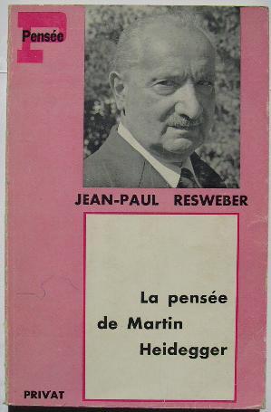 Seller image for La pense de Martin Heidegger. for sale by Librairie les mains dans les poches