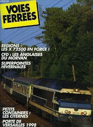 Image du vendeur pour VOIES FERREES, N 107, MAI-JUIN 1998 mis en vente par Le-Livre